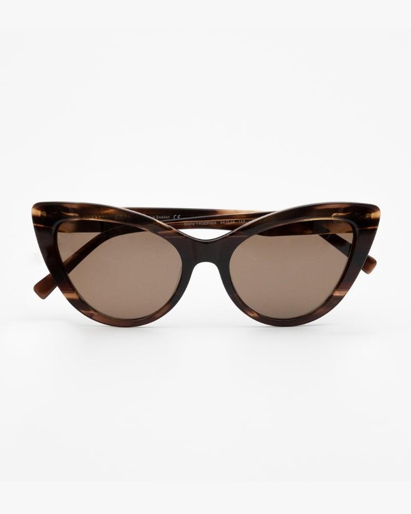 Stella Dark Brown Sunglasses