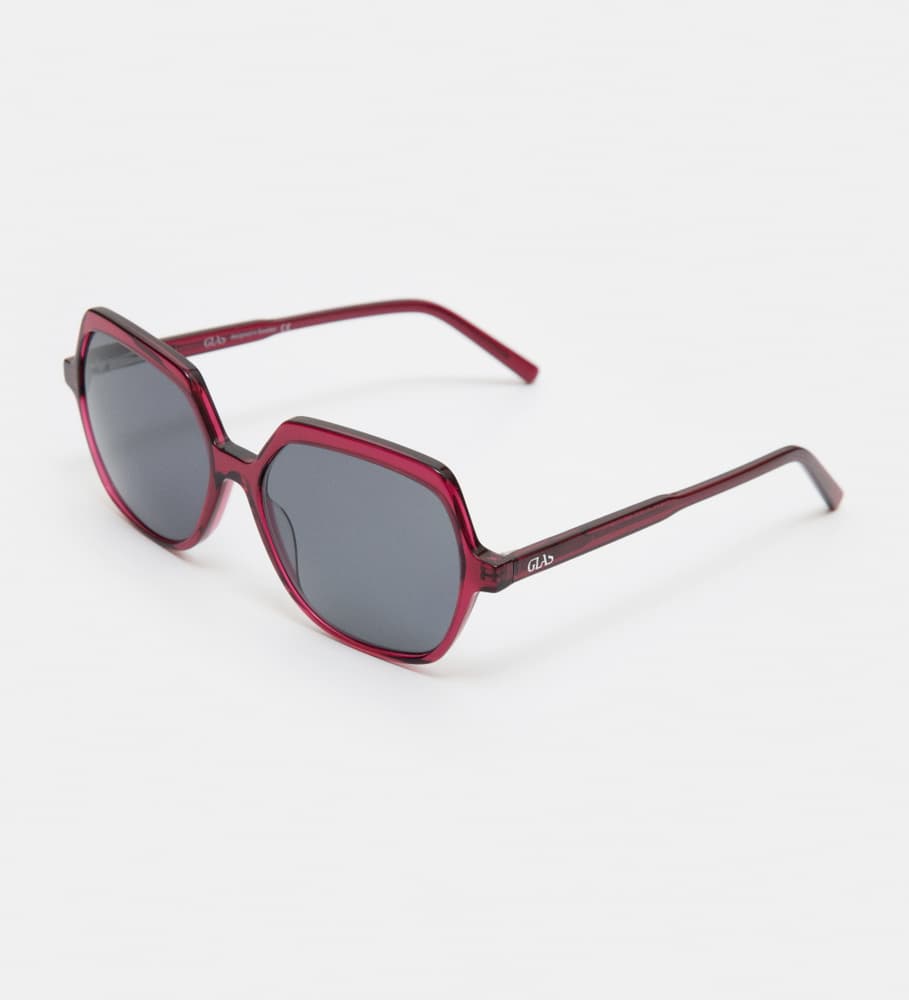 Andrea Wine Red Sunglasses